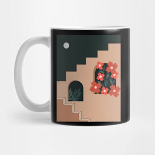 boho abstract art , wall art Mug